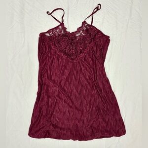 Maroon Vintage Nightgown